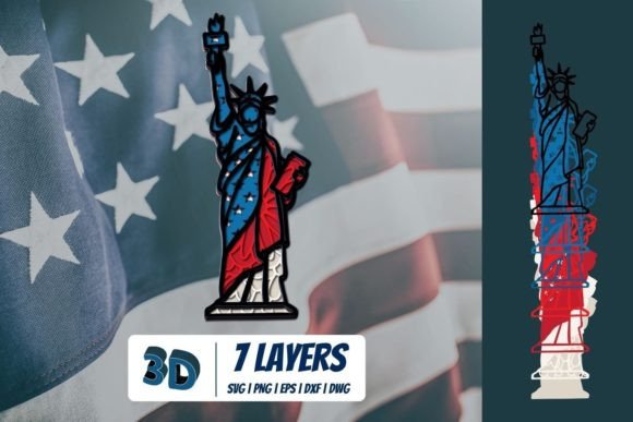 3D Statue of Liberty SVG: A Versatile Design Resource for Creators