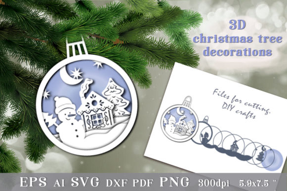Christmas Tree Decoration 3d: A Creative and Practical Choice