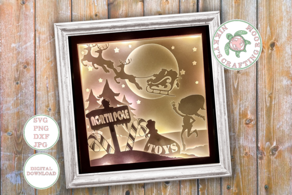 North Pole 3d Shadow Box Template: A Strategic Tool for Creative Projects