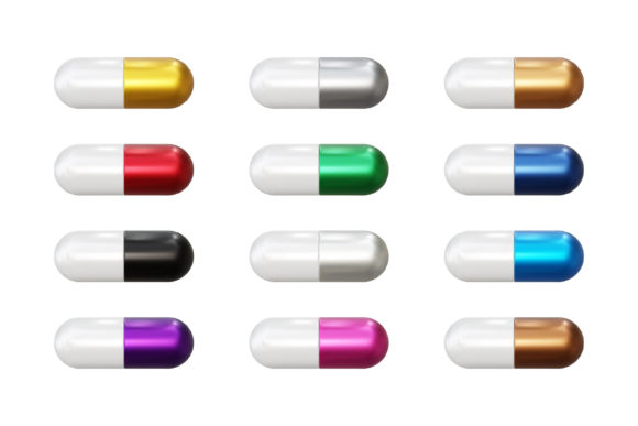 Realistic 3D Pills Collection: A Practical Resource for Creatives and Professionals