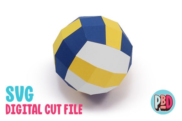 Volleyball 3D Papercraft: A Creative Way to Add Sporty Style to Your Space